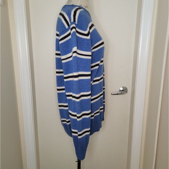GANT Men's Stripe Polo Sweater - Picture 3 of 9